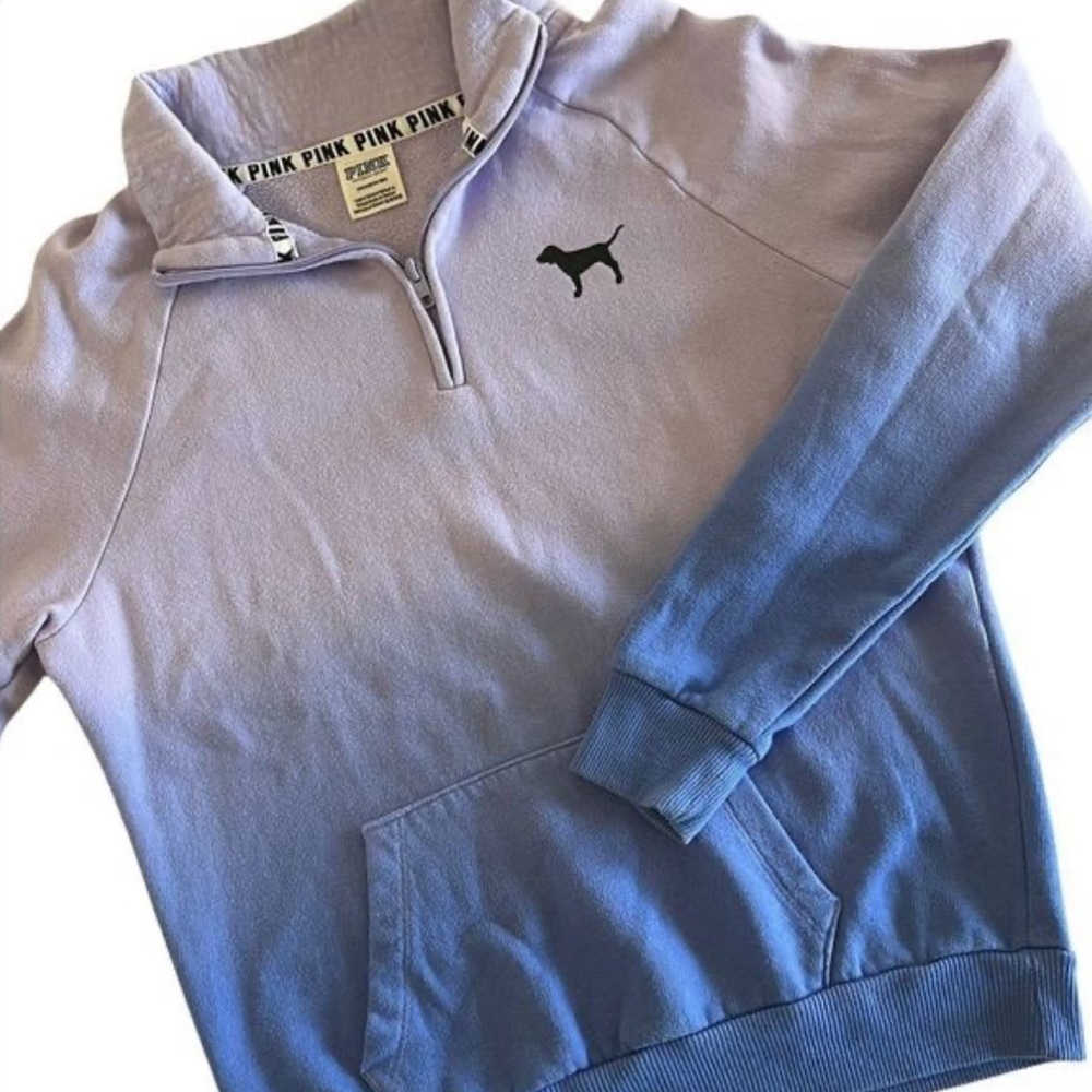 PINK VS Quarter zip sweatshirt